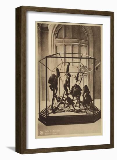 Salle Des Gorilles-null-Framed Giclee Print