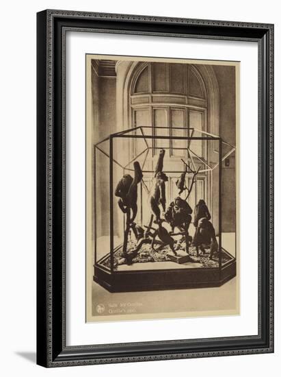 Salle Des Gorilles-null-Framed Giclee Print