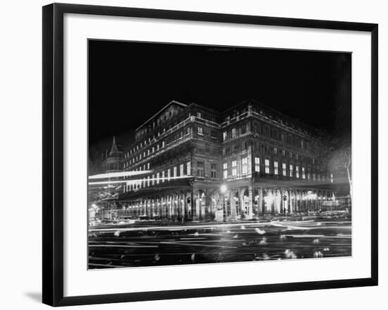 Salle Richelieu, Home of Comedie Francais Since 1799-Frank Scherschel-Framed Photographic Print