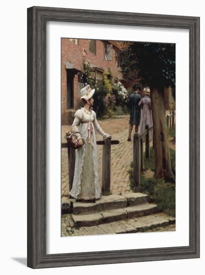 Sally, 1895-Edmund Blair Leighton-Framed Giclee Print