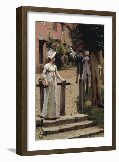 Sally, 1895-Edmund Blair Leighton-Framed Giclee Print