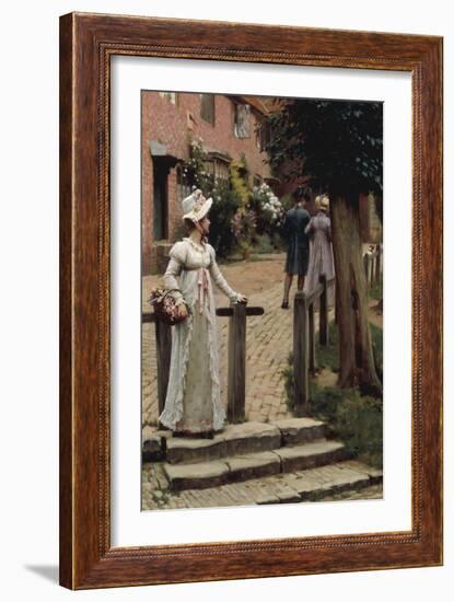 Sally, 1895-Edmund Blair Leighton-Framed Giclee Print