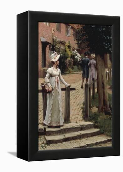 Sally, 1895-Edmund Blair Leighton-Framed Premier Image Canvas