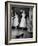 Sally Nyvall and Dick Gaudette Improvise on Dance Floor while Sue Nyvall Gazes at Mike Murphy-Grey Villet-Framed Photographic Print