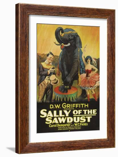 Sally of the Sawdust-null-Framed Art Print