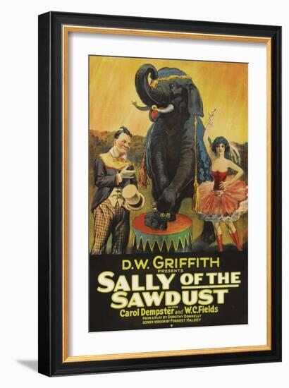 Sally of the Sawdust-null-Framed Art Print