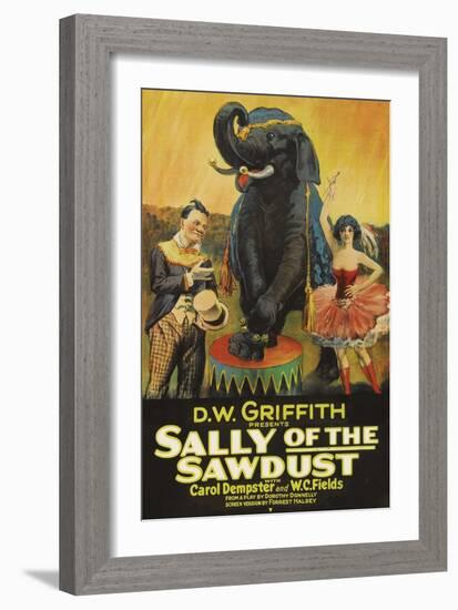 Sally of the Sawdust-null-Framed Premium Giclee Print