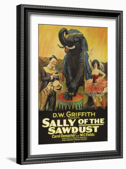 Sally of the Sawdust-null-Framed Premium Giclee Print