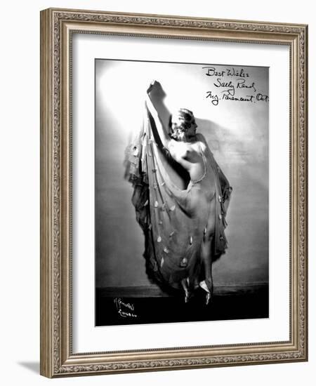 Sally Rand (1904-1979)-null-Framed Photographic Print