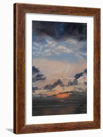 Salmon Clouds, 2011 (Oil on Canvas)-Antonia Myatt-Framed Giclee Print