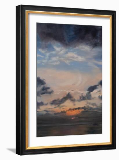 Salmon Clouds, 2011 (Oil on Canvas)-Antonia Myatt-Framed Giclee Print