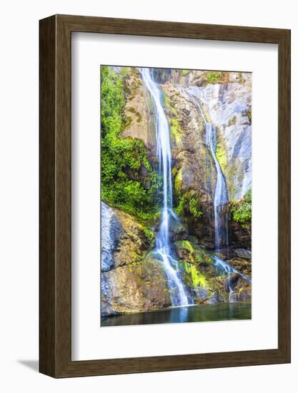 Salmon Creek Falls in the Santa Lucia Mountains of California-Andrew Shoemaker-Framed Photographic Print