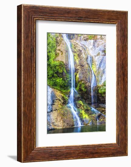 Salmon Creek Falls in the Santa Lucia Mountains of California-Andrew Shoemaker-Framed Photographic Print