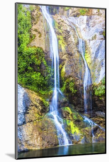 Salmon Creek Falls in the Santa Lucia Mountains of California-Andrew Shoemaker-Mounted Photographic Print