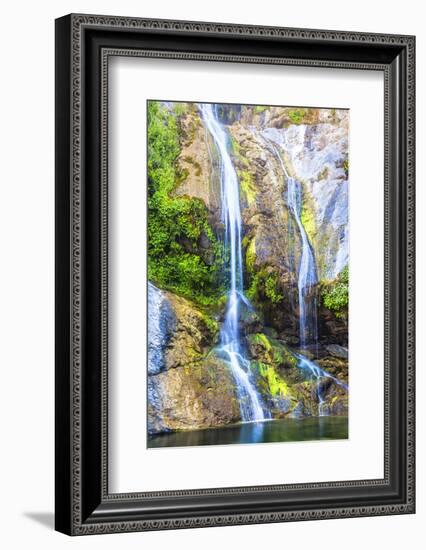 Salmon Creek Falls in the Santa Lucia Mountains of California-Andrew Shoemaker-Framed Photographic Print