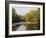 Salmon Fisherman Casting to a Fish on the River Dee, Wrexham, Wales-John Warburton-lee-Framed Photographic Print