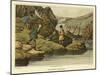 Salmon Fishing-Henry Thomas Alken-Mounted Giclee Print