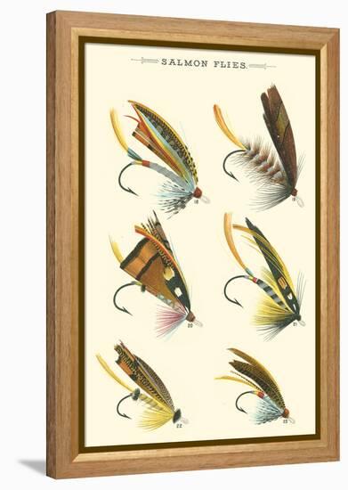 Salmon Flies I-null-Framed Stretched Canvas