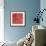 Salmon Hibiscus 2-Jai Johnson-Framed Giclee Print displayed on a wall