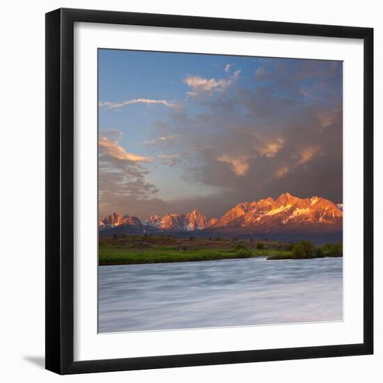 Salmon River, Salmon-Challis National Forest, Stanley, Idaho-Keith Kapple-Framed Photographic Print