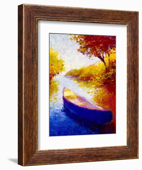 Salmon River-Gail Wells-Hess-Framed Art Print