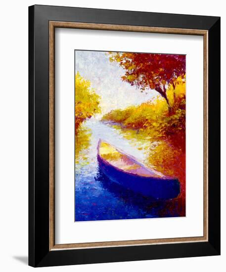 Salmon River-Gail Wells-Hess-Framed Art Print