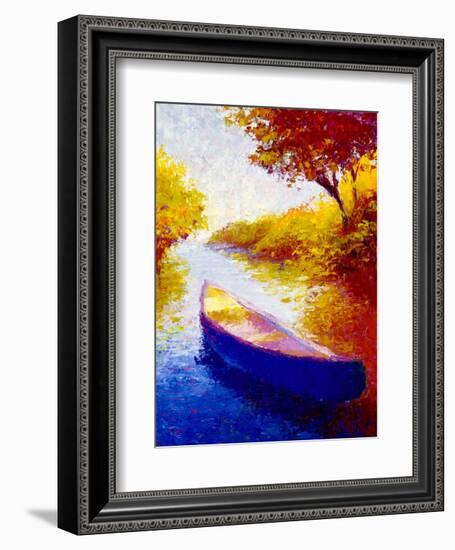 Salmon River-Gail Wells-Hess-Framed Art Print