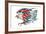 Salmon Run-Fletcher Shelly-Framed Art Print