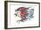 Salmon Run-Fletcher Shelly-Framed Art Print