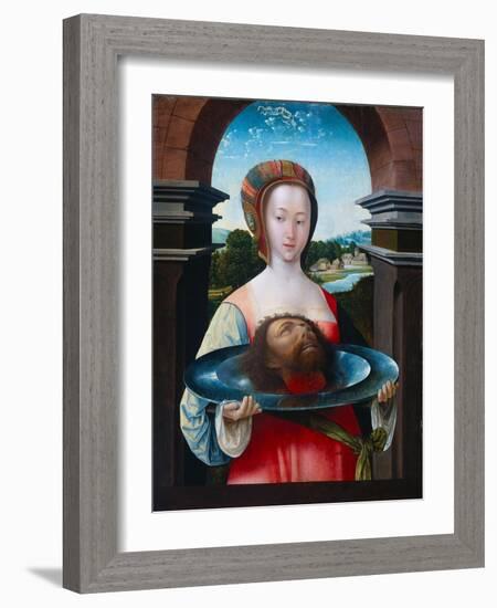 Salomé, 1524-Jacob Cornelisz van Oostsanen-Framed Giclee Print