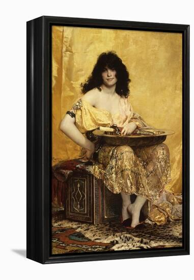 Salomé, 1870-Henri Alexandre Georges Regnault-Framed Premier Image Canvas