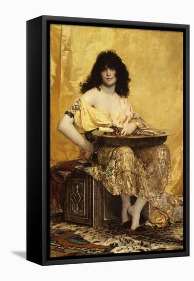 Salomé, 1870-Henri Alexandre Georges Regnault-Framed Premier Image Canvas