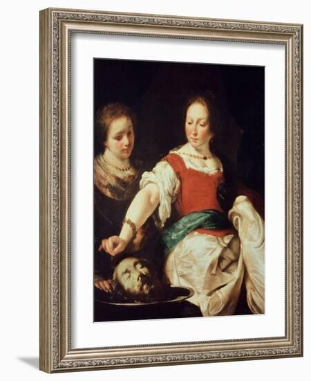 Salome, after 1630-Bernardo Strozzi-Framed Giclee Print