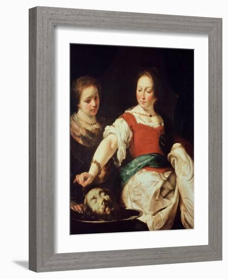 Salome, after 1630-Bernardo Strozzi-Framed Giclee Print