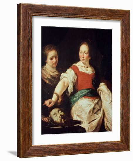 Salome, after 1630-Bernardo Strozzi-Framed Giclee Print