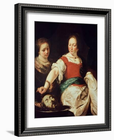 Salome, after 1630-Bernardo Strozzi-Framed Giclee Print