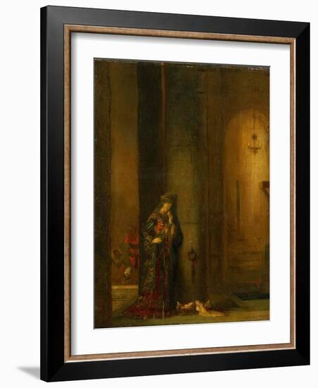Salome at the Prison-Gustave Moreau-Framed Photographic Print