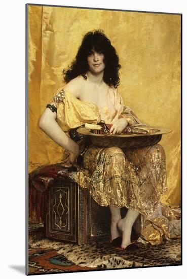 Salome, by Henri Regnault, 1870, French Painting, Oil on Canvas. the Biblical Salome is Depicted Af-Everett - Art-Mounted Art Print