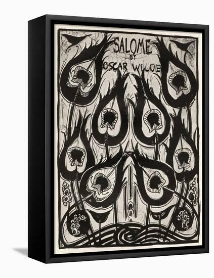 Salome, Cover Design by Beardsley-Aubrey Beardsley-Framed Premier Image Canvas