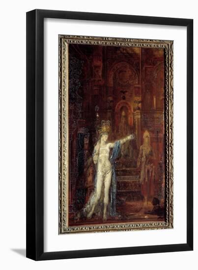 Salome Dances in the Hall of the Feast of Herode-Gustave Moreau-Framed Giclee Print