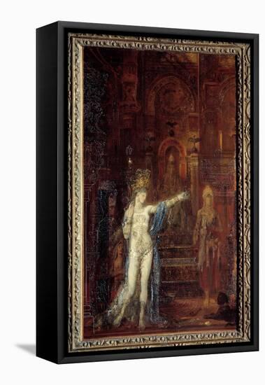 Salome Dances in the Hall of the Feast of Herode-Gustave Moreau-Framed Premier Image Canvas