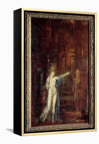 Salome Dances in the Hall of the Feast of Herode-Gustave Moreau-Framed Premier Image Canvas