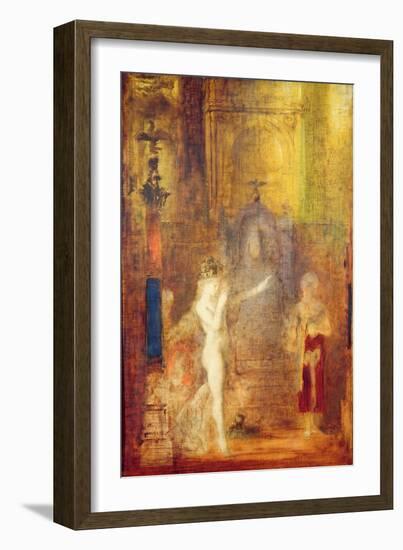 Salome Dancing before Herod, c.1876-Gustave Moreau-Framed Giclee Print