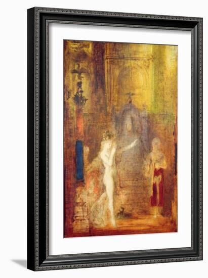 Salome Dancing before Herod, c.1876-Gustave Moreau-Framed Giclee Print