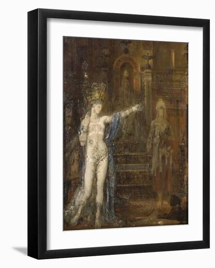 Salomé dansant dite "Salomé tatouée"-Gustave Moreau-Framed Giclee Print