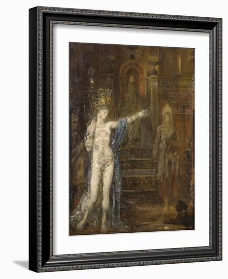 Salomé dansant dite "Salomé tatouée"-Gustave Moreau-Framed Giclee Print