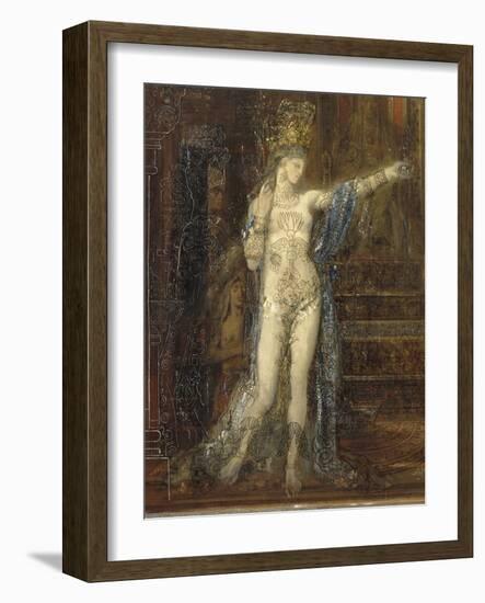 Salomé dansant dite "Salomé tatouée"-Gustave Moreau-Framed Giclee Print