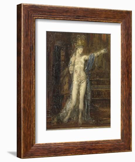 Salomé dansant dite "Salomé tatouée"-Gustave Moreau-Framed Giclee Print