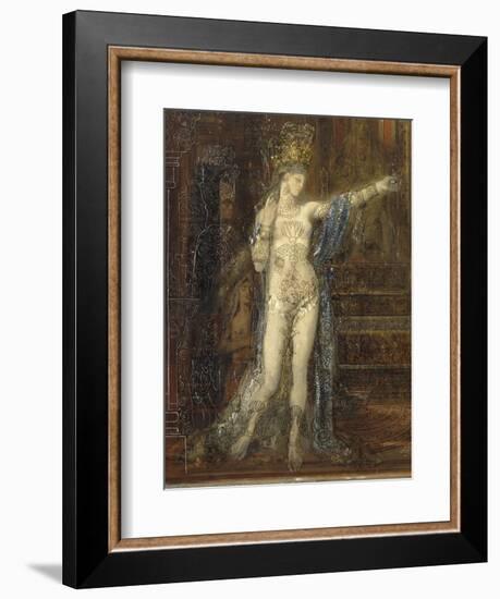 Salomé dansant dite "Salomé tatouée"-Gustave Moreau-Framed Giclee Print