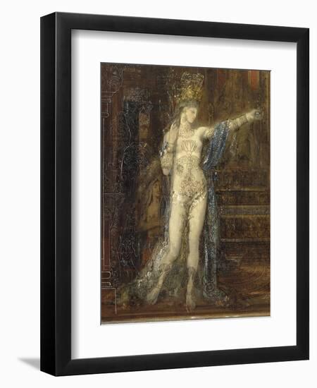 Salomé dansant dite "Salomé tatouée"-Gustave Moreau-Framed Giclee Print